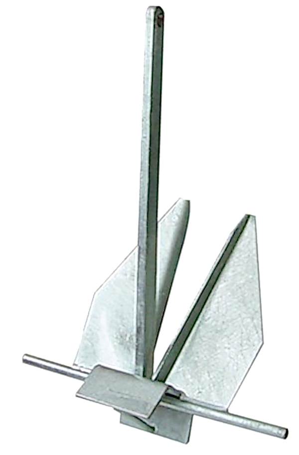 Danforth tip çıpa, galvaniz 5Kg
