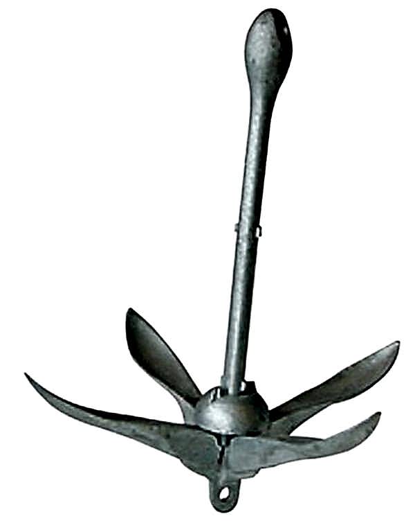 Şemsiye çıpa, galvaniz 8KG