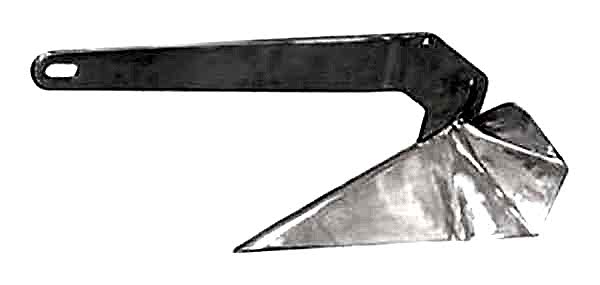Delta tip çıpa, paslanmaz çelik 16KG