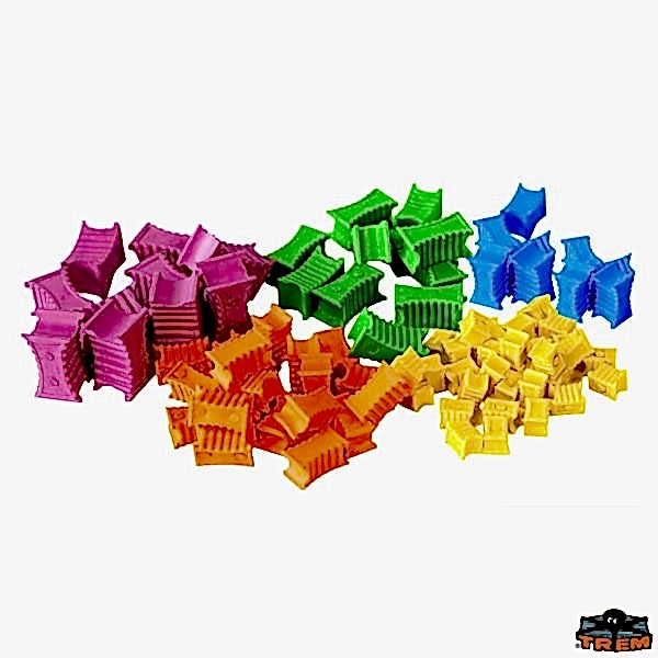 Trem Zincir İşaretleme Kiti, Turuncu 8mm