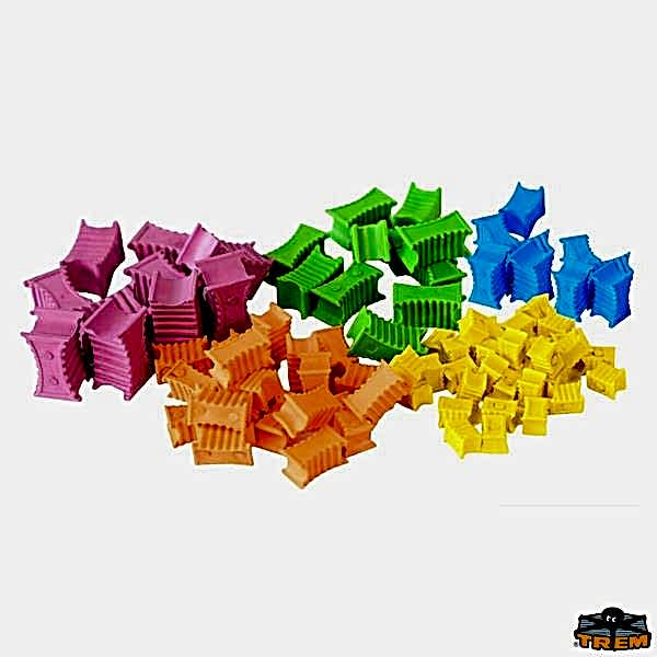 Trem Zincir İşaretleme Kiti. Sarı 6mm