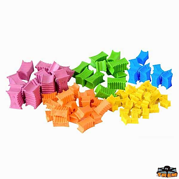 Trem Zincir İşaretleme Kiti. Yeşil 6mm
