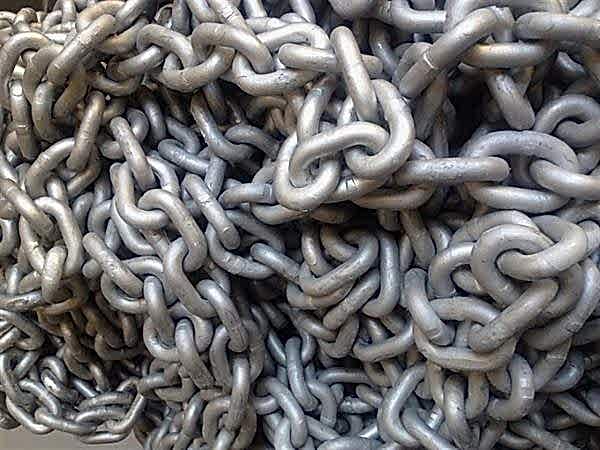 FORCE Kalibreli Baklalı Galvaniz Zincir DIN766 Ø8mm