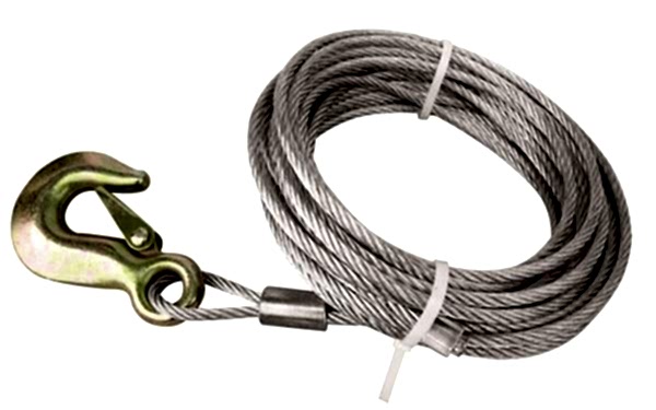 VİNÇ İÇİN GALVANİZLİ ÇELİK HALAT Ø5MM X 6MT