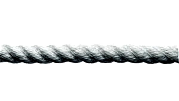 Polyester örgü halat, beyaz, 22mm