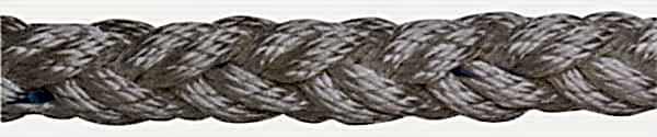 Beyaz polyester 8 kollu halat, 14mm