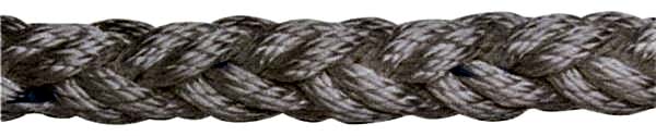 Beyaz polyester 8 kollu halat, 22mm