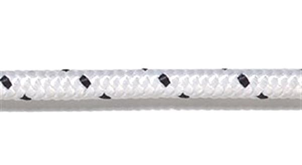 Polyester halat,  beyaz üzeri mavi, 12mm