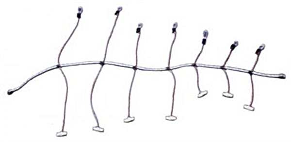 Yelken sarma lastiği (ahtapot) 8MMX300CM