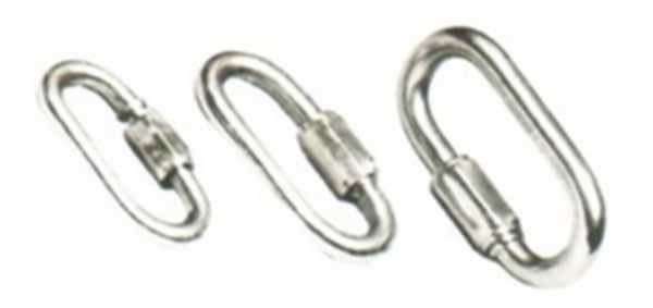 Oval Krom Karabina 10mm