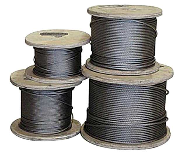 AISI 316 paslanmaz çelik halat 4MM