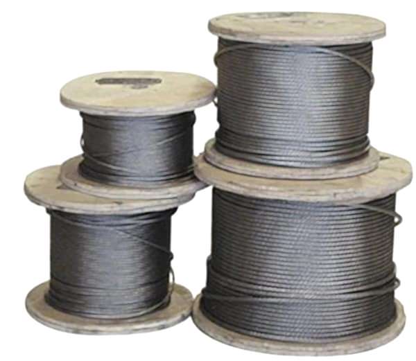 PASLANMAZ ÇELİK HALAT, 6MM, 7x19, AISI316