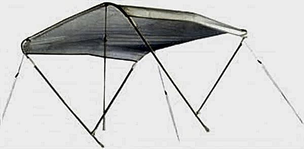 Portatif Tente 2 Kollu 130x110x180 cm