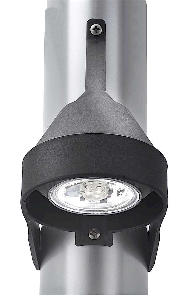 Aqua Signal KIEL LED Güverte Aydınlama Lambası 10V-30V Siyah Gövde