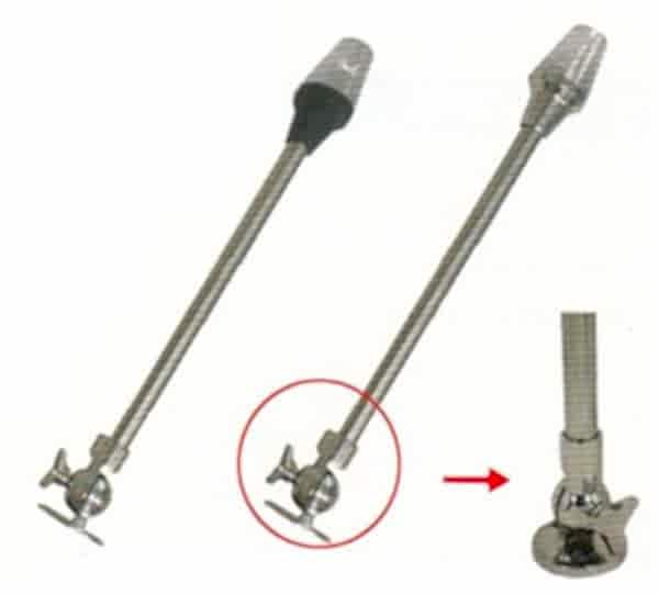 Direkli Silyon Feneri 12V 67mm Paslanmaz Çelik