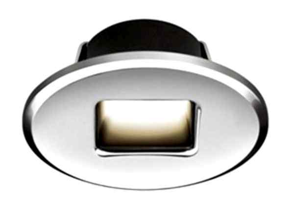 Ember Led Merdiven Lambası Mavi Tip:Oval, Altın Sarısı 45x58 mm