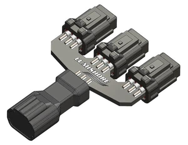 LUMISHORE NEON FLEX LED KABLO SPLITTER,3 LÜ
