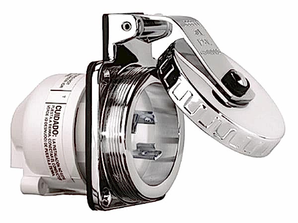 HUBBELL AISI316 PASLANMAZ ÇELİK PRİZ 32 AMP