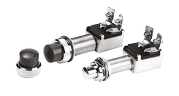 Korna butonu 12V/20A SİYAH DÜĞME