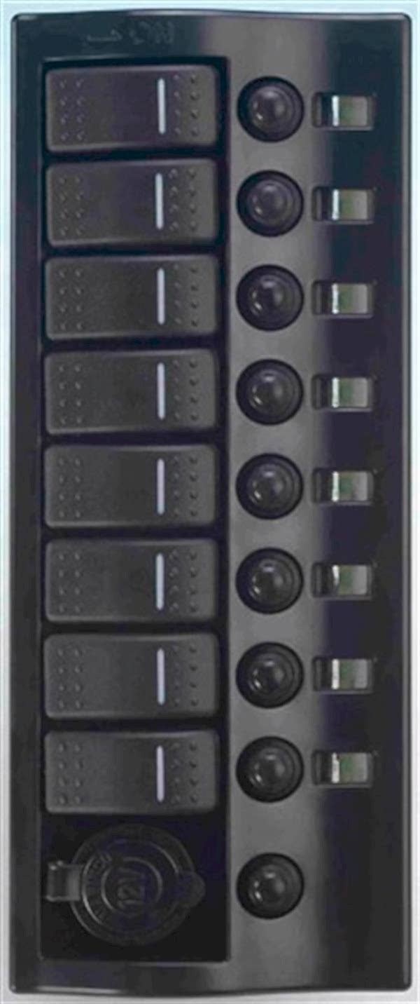 Sigorta paneli 8'li Switch Ve Çakmaklı Sigorta Paneli
