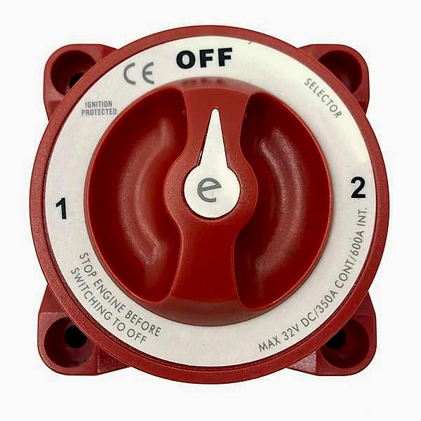 T-POWER AKÜ ŞALTERİ 350A - 3 POZİSYONLU