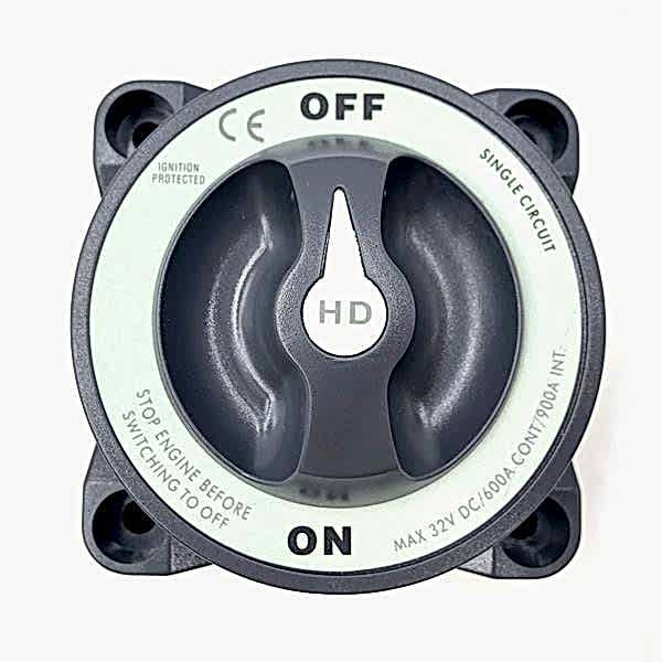 T-POWER AKÜ ŞALTERİ AĞIR HİZMET 600A