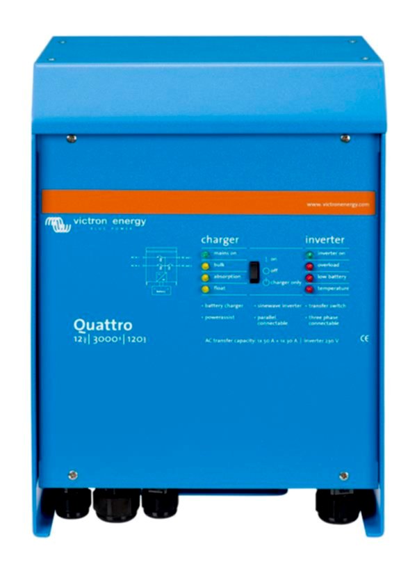QUATTRO 12V/3000VA/120A-50A