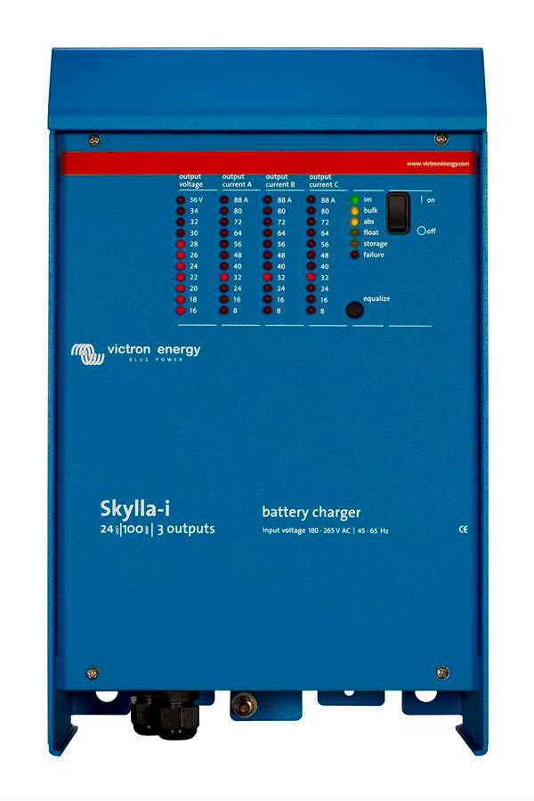 SKYLLA-I BATTERY CHARGER 24V/100A (3) 230V