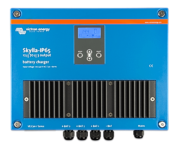 SKYLLA IP65 CHARGER 12V/70A(3) 120/240V