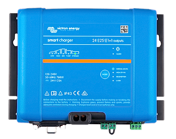 SMART IP43 CHARGER 24V/25A(1+1) 120/240V
