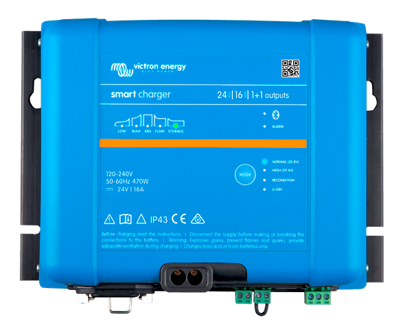 SMART IP43 CHARGER 24V/16A(1+1) 120-240V