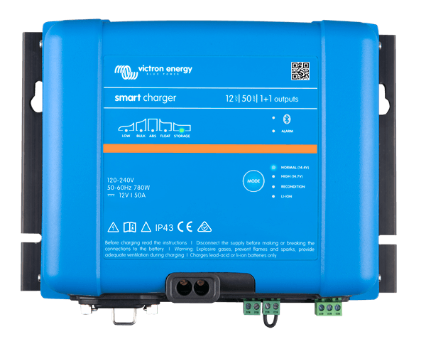 SMART IP43 CHARGER 12V/50A(1+1) 120/240V