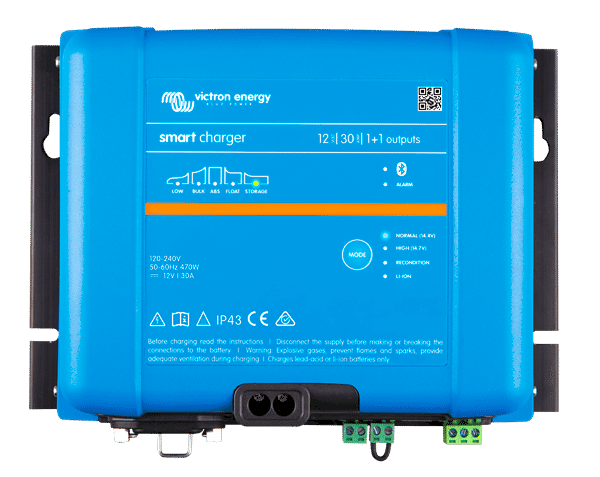 SMART IP43 CHARGER 12V/30A(1+1) 120/240V