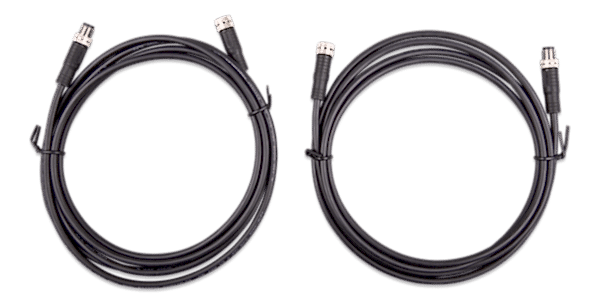 MALE TO FEMALE 3 POLE CABLE 5M (BAG OF 2) (M8)