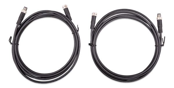 MALE TO FEMALE 3 POLE CABLE 3M (BAG OF 2) (M8)