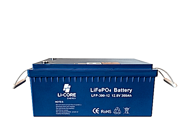 Li-Core LiFePO4 12.8V/300Ah Lityum Akü - Smart