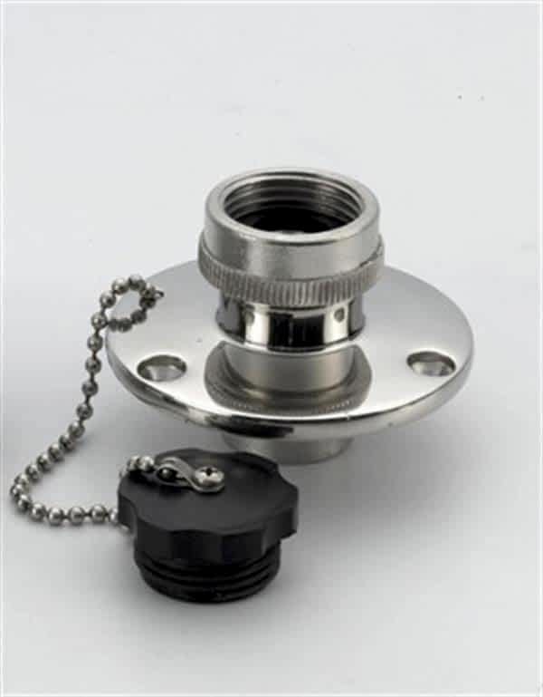 SU GİRİŞİ, AISI 316 PASLANMAZ ÇELİK 1/2" - Ø70mm