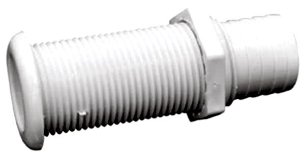 TAHLİYE BORUSU BEYAZ PLASTİK Ø22.7 X 100MM
