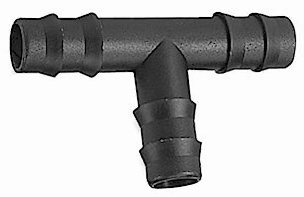 Hortum konektörü plastik. T tip 20MM