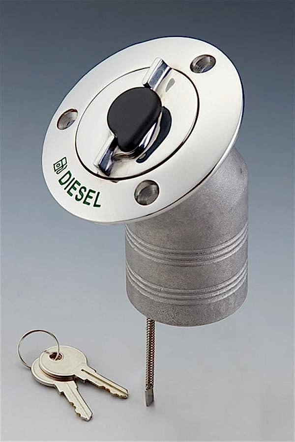 Dolum Ağzı Paslanmaz Çelik, 50mm, 30°açılı, benzin