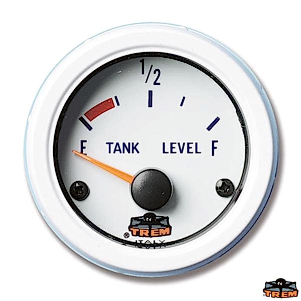 Trem Tank Seviye Göstergesi 12v Beyaz 10.-180ohm