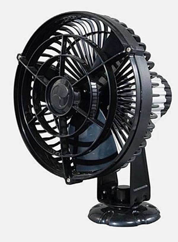 CAFRAMO KONA VANTİLATÖR 12V SİYAH