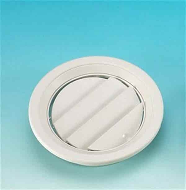PLASTİK HAVA ÇIKIŞ MENFEZİ BEYAZ Ø165MM