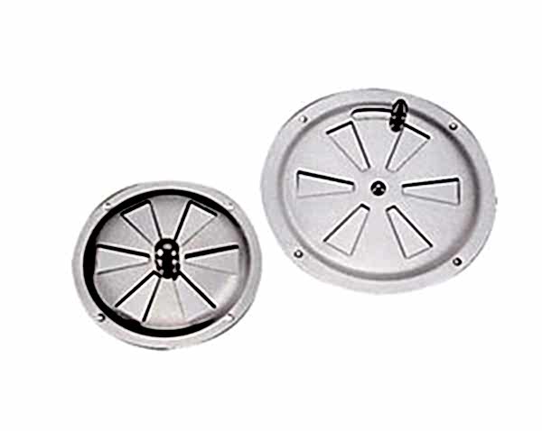 Havalandırma kelebek tip 152mm p. çelik
