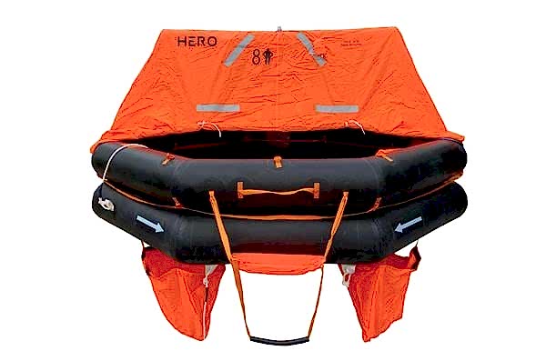Hero Yacht SOLAS -A Paket- 8 Kişilik Can Salı, Konteyner
