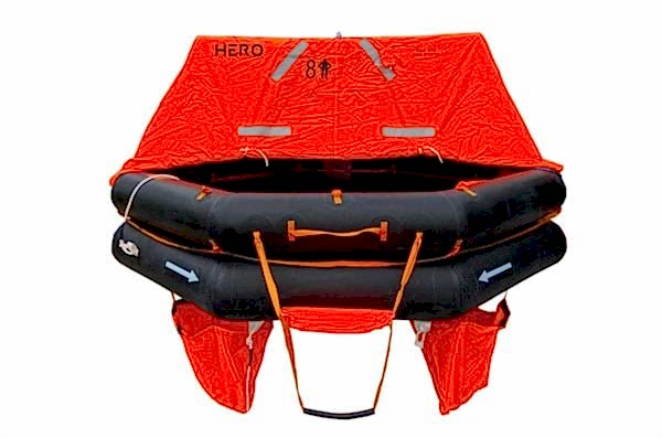 Hero Yacht SOLAS -A Paket- 12 Kişilik Can Salı, Konteyner