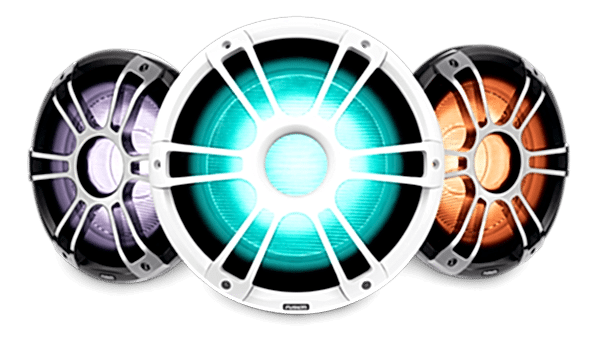 Fusion 12inç Subwoofer Ledli 1400W Sport Beyaz