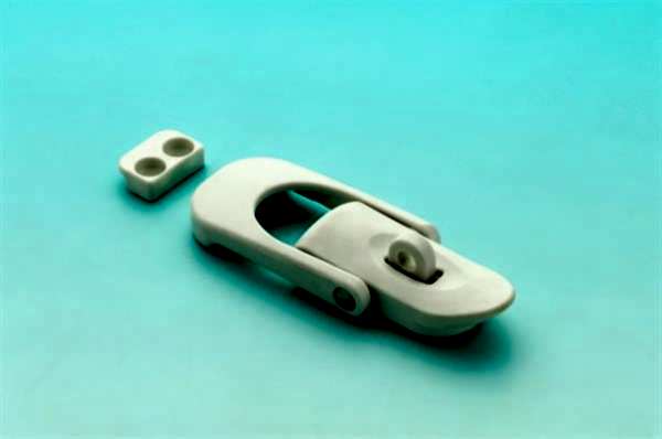 Plastik Gergili Kilit, Beyaz 115mm