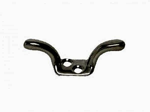 Paslanmaz Çelik Mini Koç Boynuzu 59x20 mm