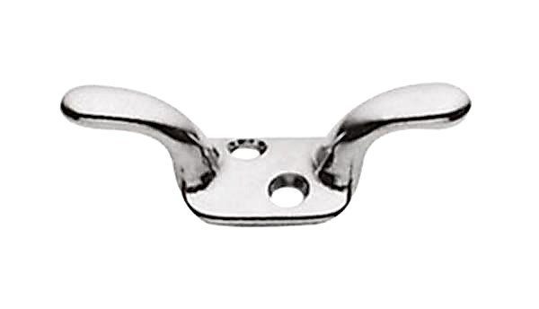 Mini koç boynuzu sarı üzeri kromaj 61x19 mm